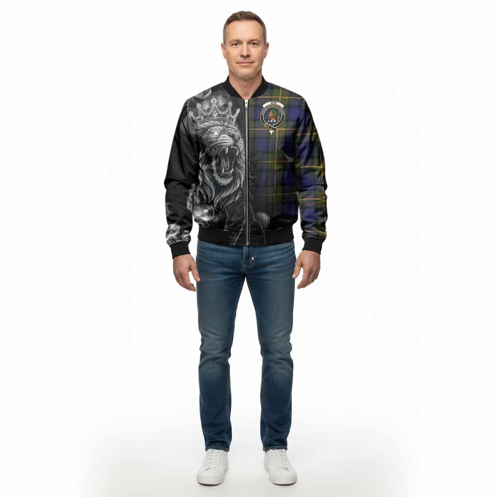 Muir Tartan Bomber Jacket Roaring Lion Heritage