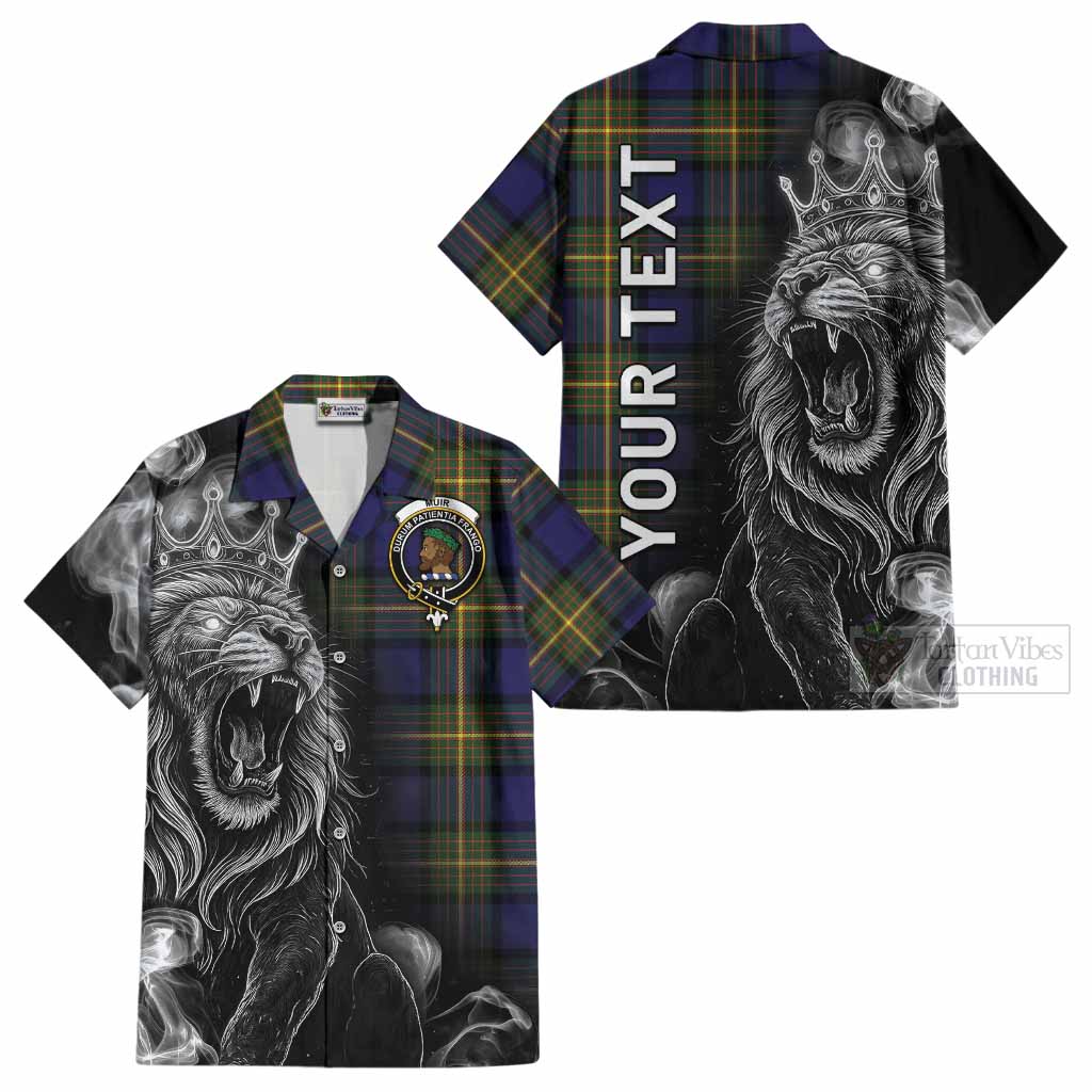Muir Tartan Cotton Hawaiian Shirt Roaring Lion Heritage
