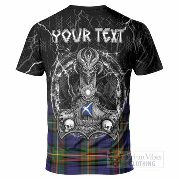 Muir Tartan Crest T-Shirt Celtic Odin's Raven Legacy