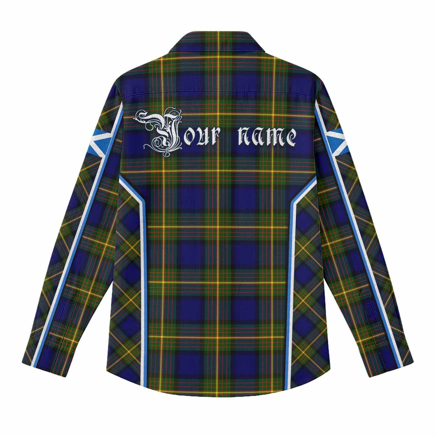 Muir Tartan Crest Women Casual Shirt Scotland Coat of Arm Flag Style - Tartan Vibes Clothing
