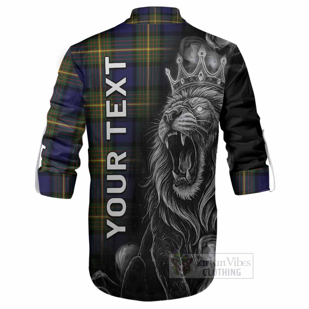 Muir Tartan Ghillie Shirt Roaring Lion Heritage