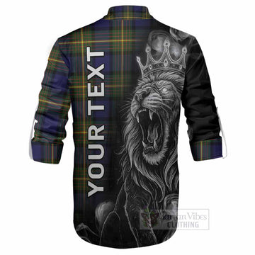 Muir Tartan Ghillie Shirt Roaring Lion Heritage
