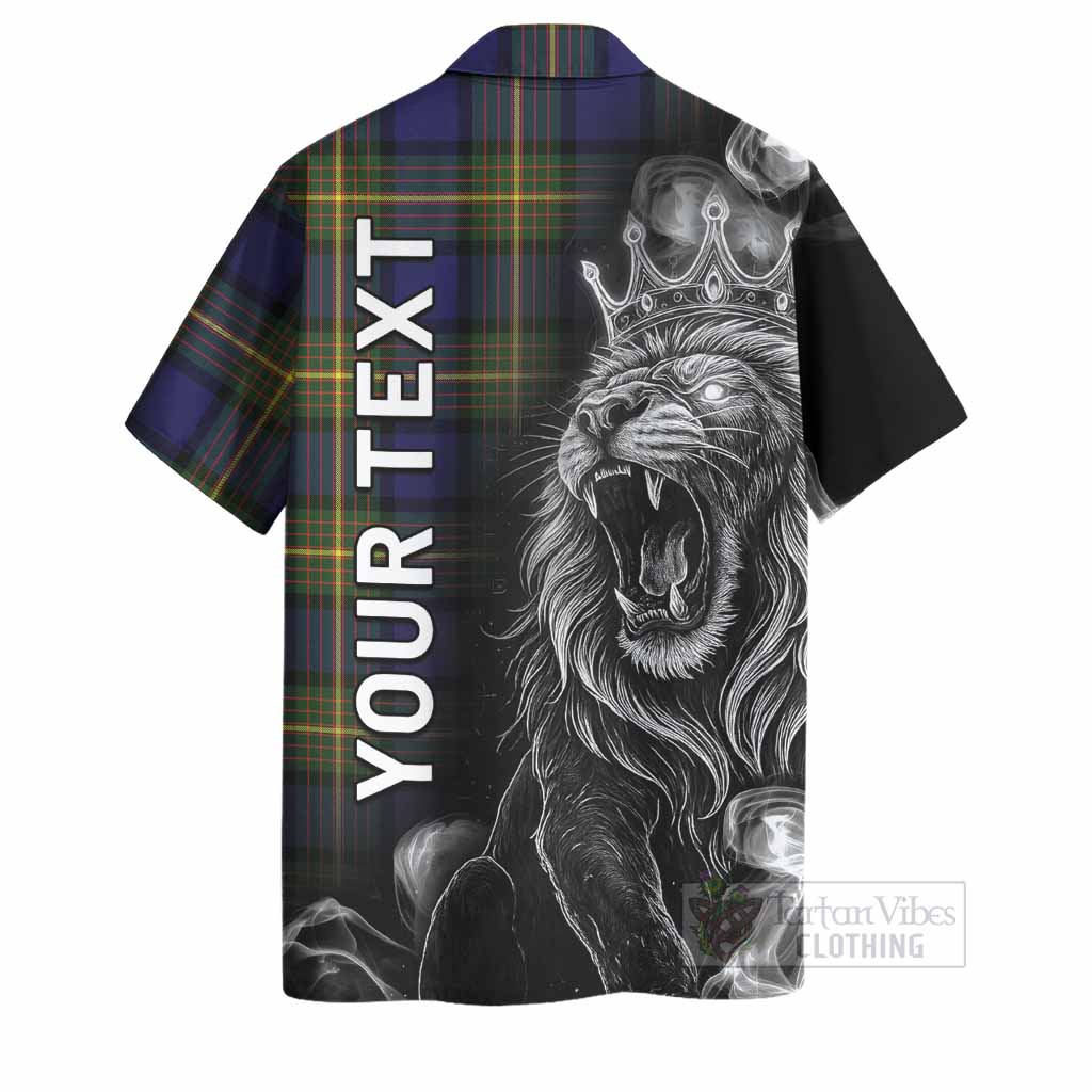 Muir Tartan Hawaiian Shirt Roaring Lion Heritage