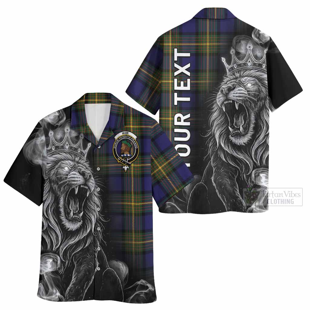 Muir Tartan Hawaiian Shirt Roaring Lion Heritage