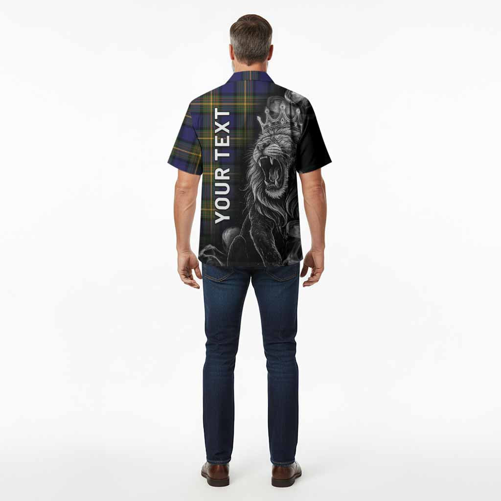 Muir Tartan Hawaiian Shirt Roaring Lion Heritage