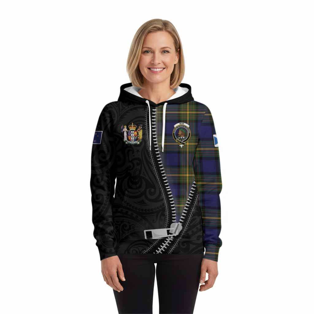 Muir Tartan Hoodie New Zealand Pattern Unique Zipper Stylized