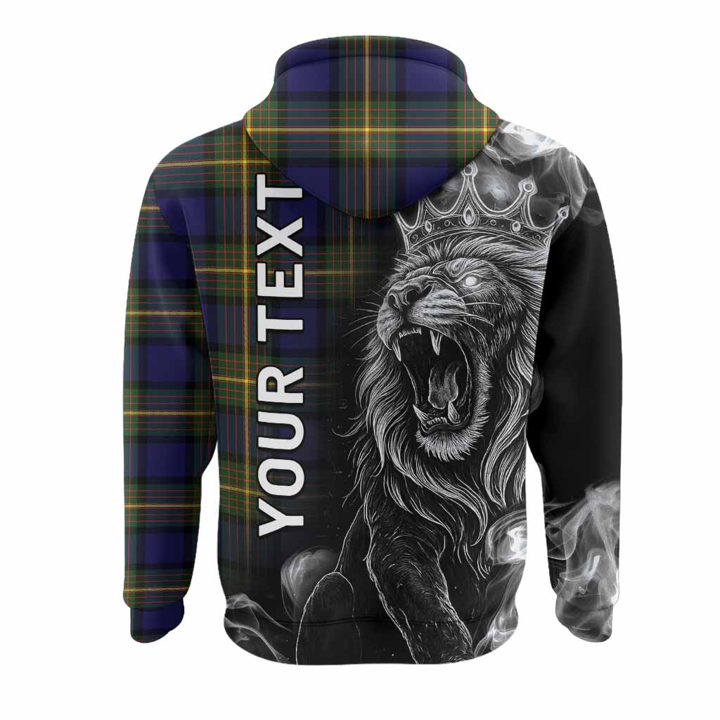 Muir Tartan Hoodie Roaring Lion Heritage
