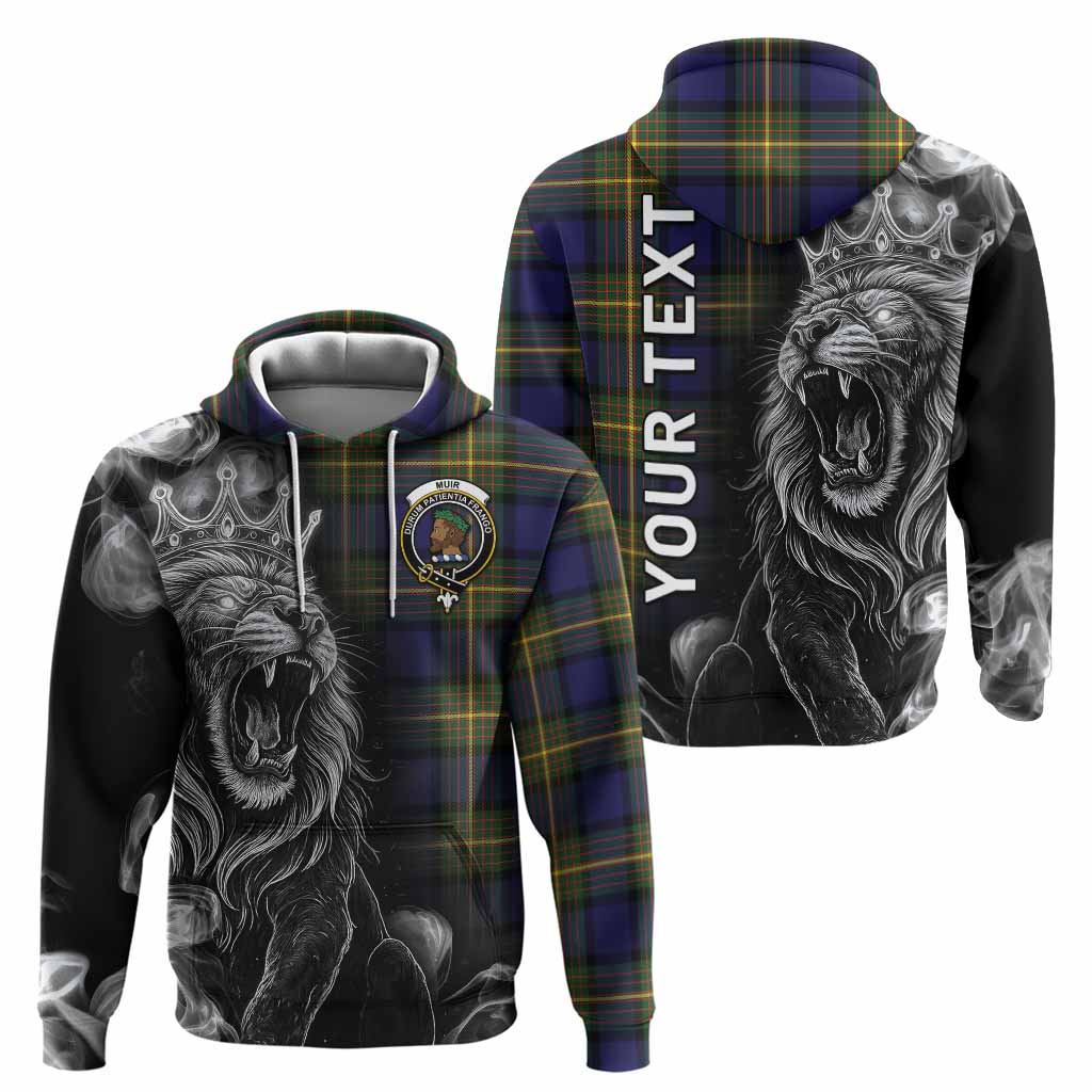 Muir Tartan Hoodie Roaring Lion Heritage