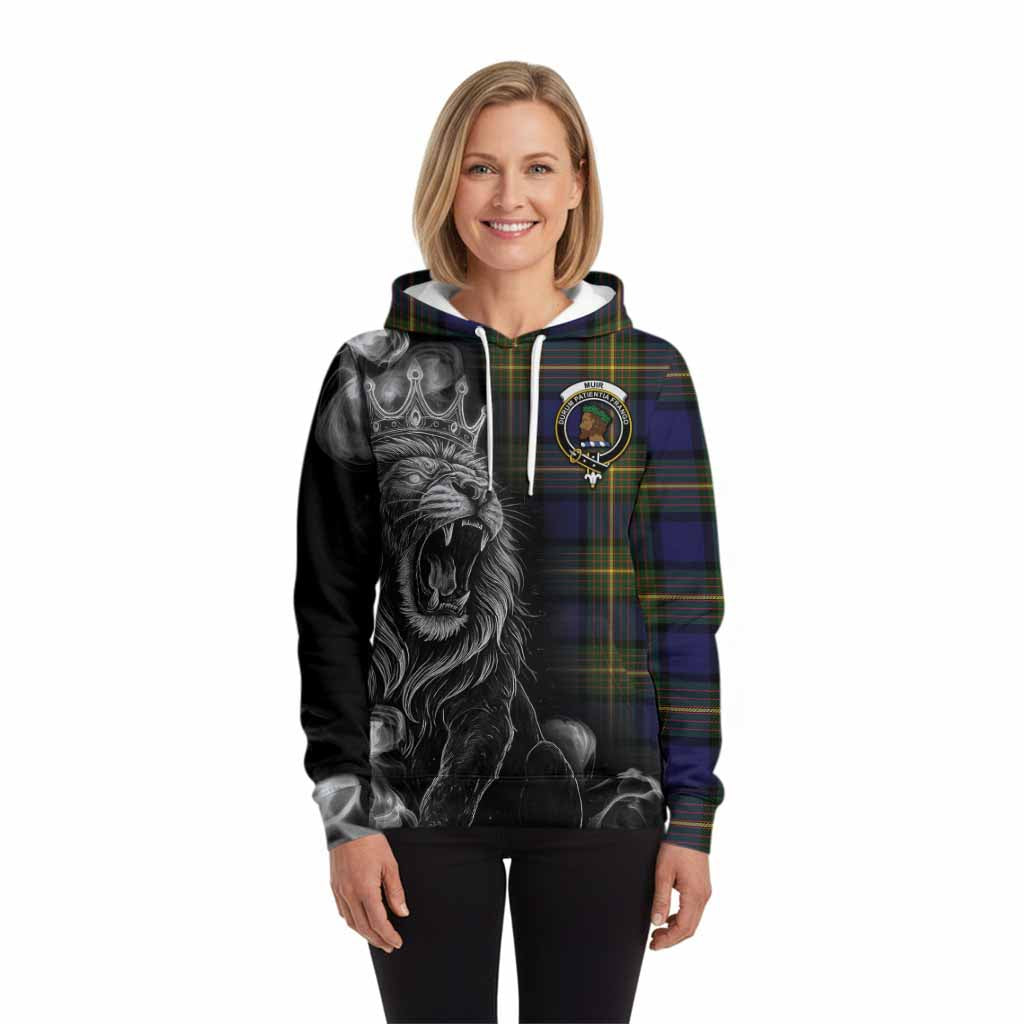 Muir Tartan Hoodie Roaring Lion Heritage