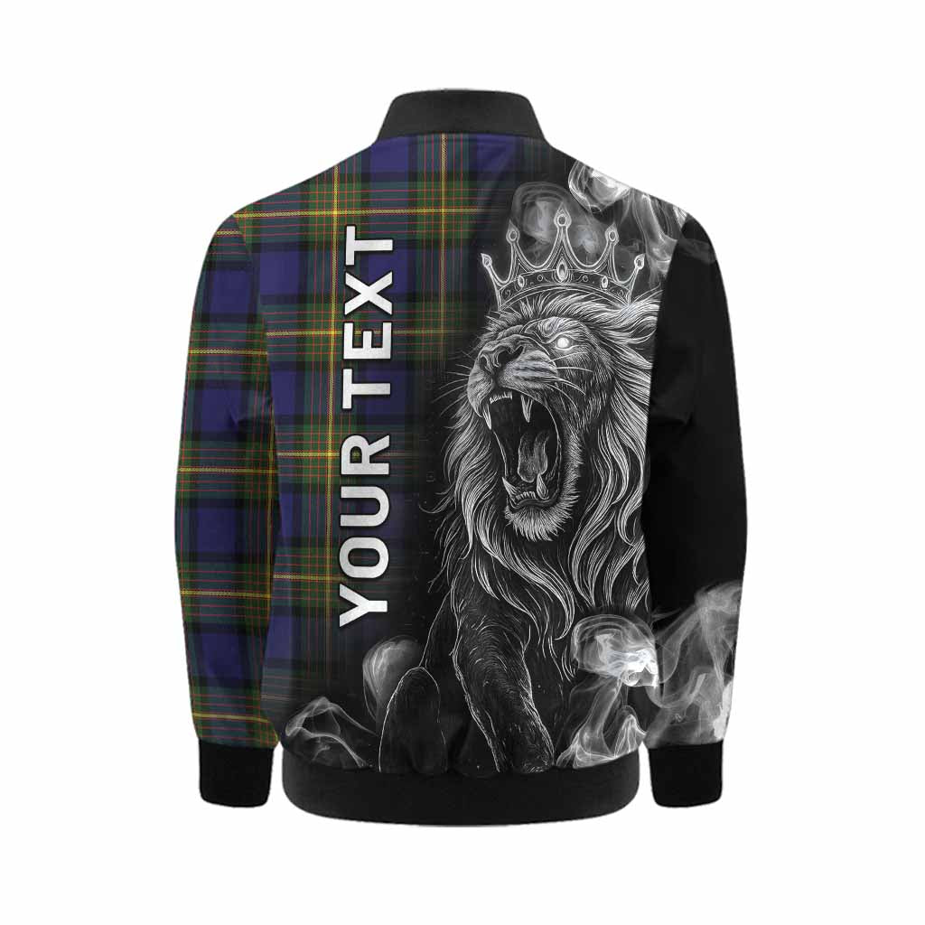 Muir Tartan Kid Bomber Jacket Roaring Lion Heritage