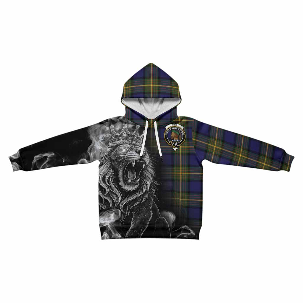 Muir Tartan Kid Hoodie Roaring Lion Heritage