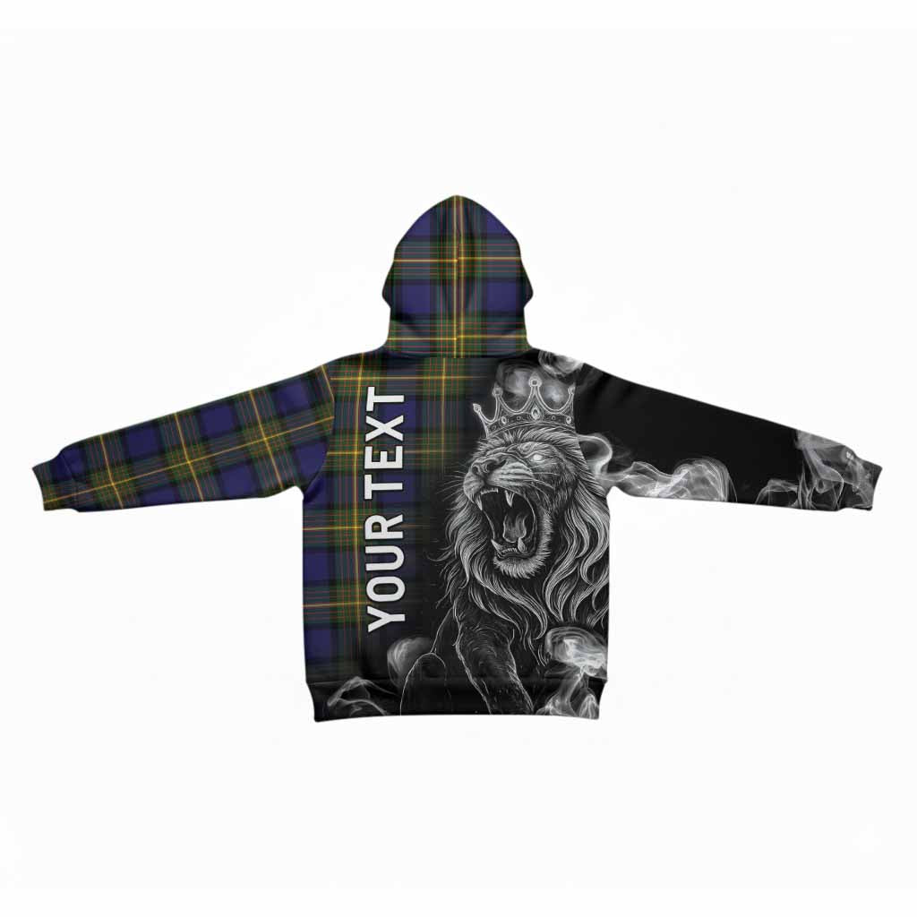 Muir Tartan Kid Hoodie Roaring Lion Heritage