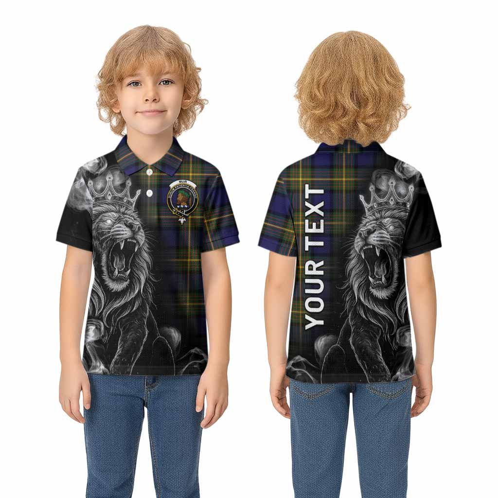 Muir Tartan Kid Polo Shirt Roaring Lion Heritage