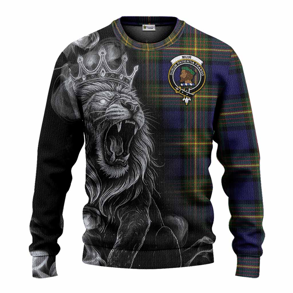 Muir Tartan Knitted Sweater Roaring Lion Heritage
