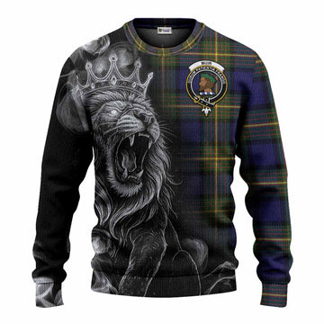 Muir Tartan Knitted Sweater Roaring Lion Heritage
