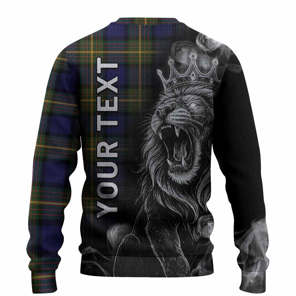 Muir Tartan Knitted Sweater Roaring Lion Heritage