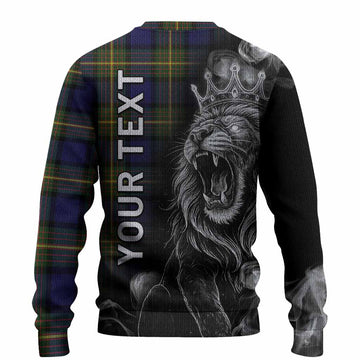 Muir Tartan Knitted Sweater Roaring Lion Heritage
