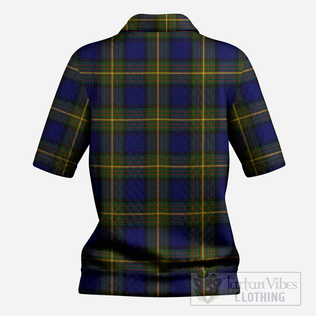 Muir Tartan Women’s Polo Sweater Top