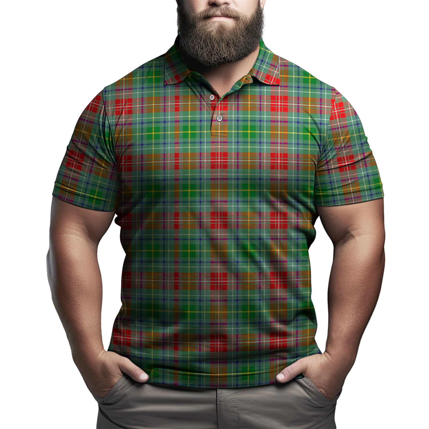 Muirhead Tartan Mens Polo Shirt Kid - Tartan Vibes Clothing