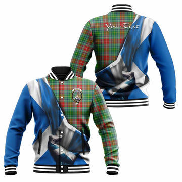 Muirhead Tartan Baseball Jacket with Family Crest Scotland Patriotic Style Unisex - Tartan Vibes Clothing