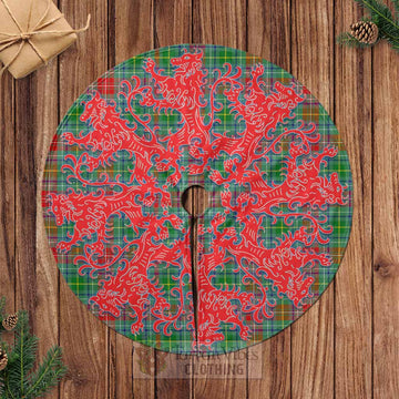 Muirhead Tartan Christmas Tree Skirt Lion Rampant Style Casual Tree Skirts - Tartan Vibes Clothing