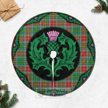 Muirhead Tartan Christmas Tree Skirt Scottish Thistle Style Casual Tree Skirts - Tartan Vibes Clothing