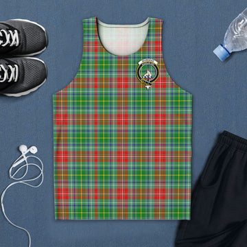 Muirhead Tartan Mens Tank Top with Family Crest 5XL - Tartan Vibes Clothing