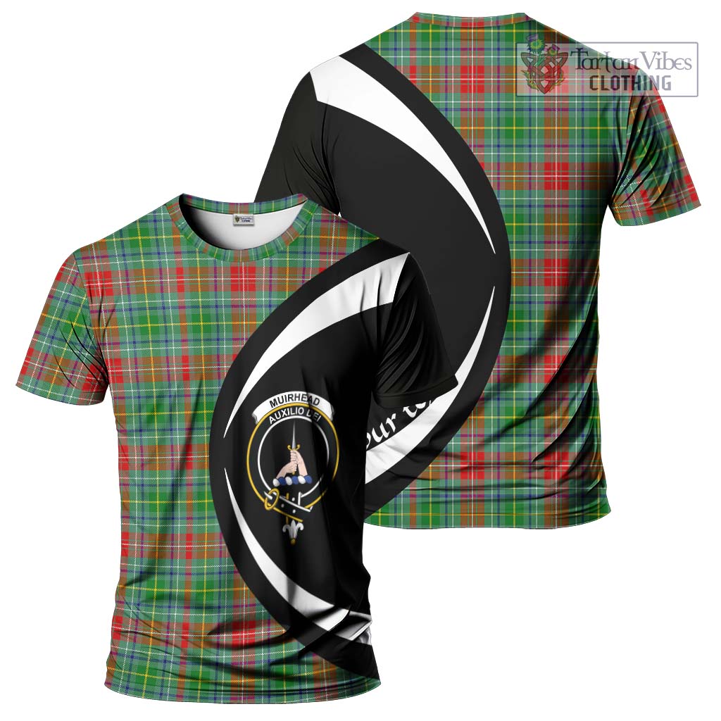 Muirhead Tartan T-Shirt with Family Crest Circle Style Kid's Shirt - Tartan Vibes Clothing