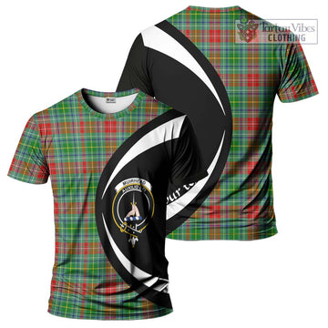Muirhead Tartan T-Shirt with Family Crest Circle Style Kid's Shirt - Tartan Vibes Clothing