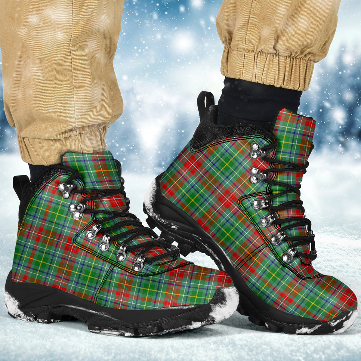 Muirhead Tartan Alpine Boots Men's Boots - Tartan Vibes Clothing
