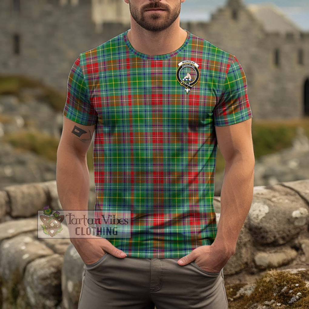 Muirhead Tartan Cotton T-Shirt with Family Crest Kid's Shirt - Tartan Vibes Clothing