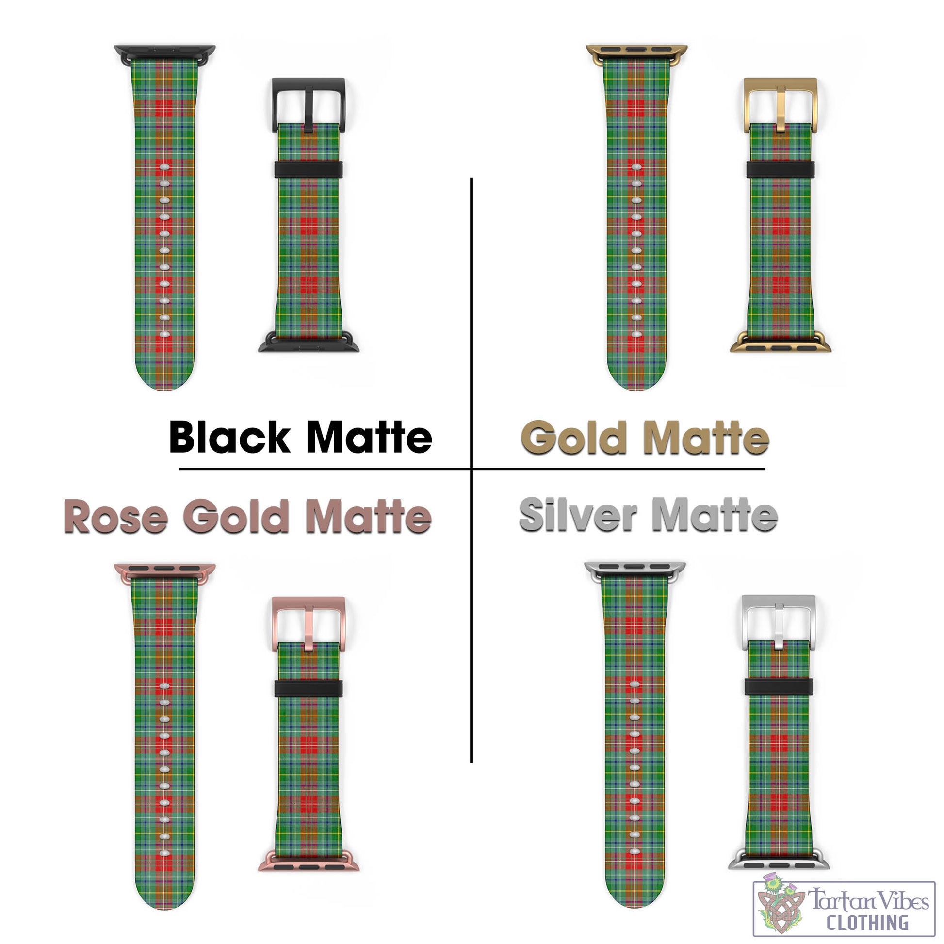Muirhead Tartan Watch Band 42 - 45 mm - Tartan Vibes Clothing