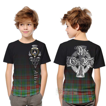 Muirhead Tartan Kid T-Shirt Featuring Alba Gu Brath Family Crest Celtic Inspired Youth XL Size14 - Tartan Vibes Clothing
