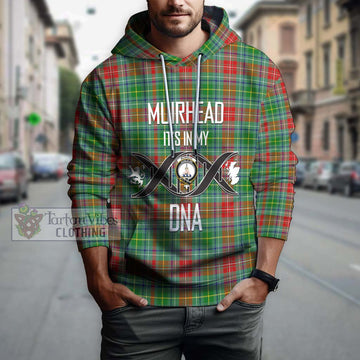 Muirhead Tartan Hoodie with Family Crest DNA In Me Style Pullover Hoodie - Tartan Vibes Clothing