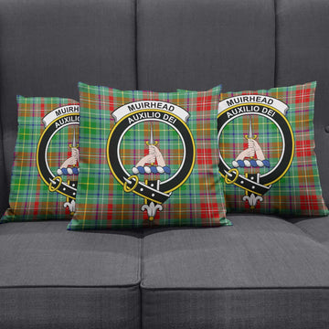 Muirhead Tartan Pillow Cover with Family Crest Rectangle Pillow Cover 51*91cm - Tartan Vibes Clothing