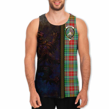 Muirhead Tartan Family Crest Men's Tank Top Alba Gu Brath Be Brave Lion Ancient Style