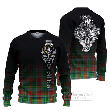Muirhead Tartan Ugly Sweater Featuring Alba Gu Brath Family Crest Celtic Inspired Unisex - Tartan Vibes Clothing