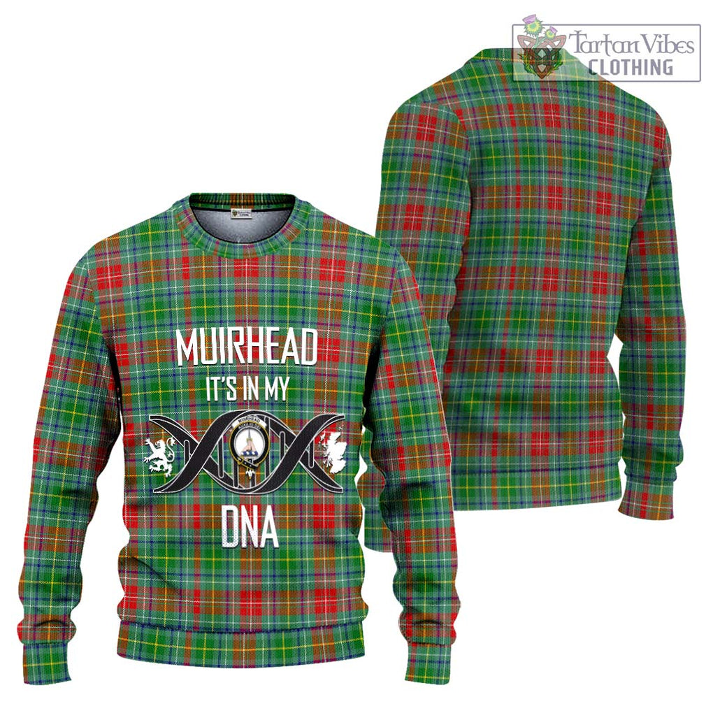 Muirhead Tartan Ugly Sweater with Family Crest DNA In Me Style Unisex - Tartan Vibes Clothing
