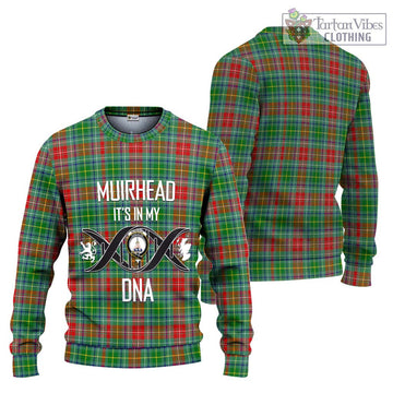 Muirhead Tartan Ugly Sweater with Family Crest DNA In Me Style Unisex - Tartan Vibes Clothing
