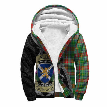 Muirhead Tartan Family Crest Sherpa Hoodie Lion Rampant Royal Thistle Shield Celtic Inspired Unisex S - Tartan Vibes Clothing