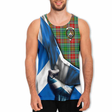 Muirhead Tartan Men's Tank Top with Family Crest Scotland Patriotic Style Men - Tartan Vibes Clothing