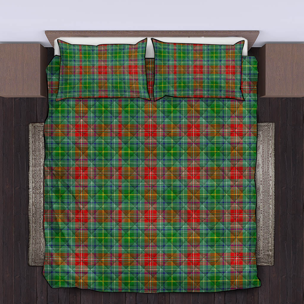 Muirhead Tartan Quilt Bed Set King - Tartan Vibes Clothing