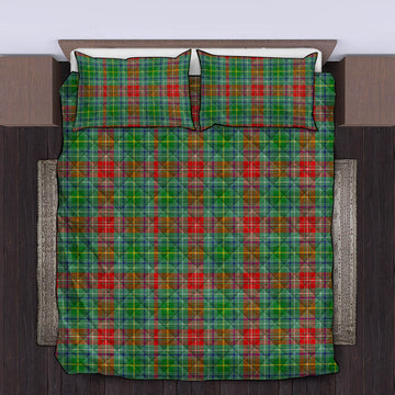 Muirhead Tartan Quilt Bed Set King - Tartan Vibes Clothing
