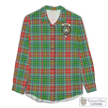 Muirhead Tartan Women's Casual Shirt with Family Crest Female - Tartan Vibes Clothing