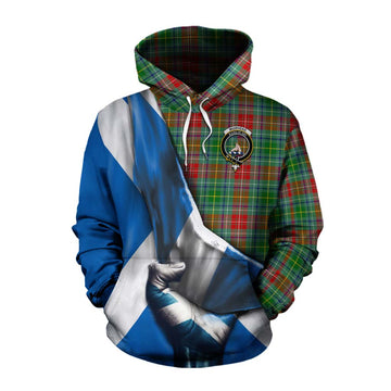 Muirhead Tartan Cotton Hoodie with Family Crest Scotland Patriotic Style Pullover Hoodie XS - Tartan Vibes Clothing