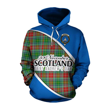 Muirhead Family Crest Tartan Cotton Hoodie Celebrate Saint Andrew's Day in Style Pullover Hoodie XS - Tartan Vibes Clothing