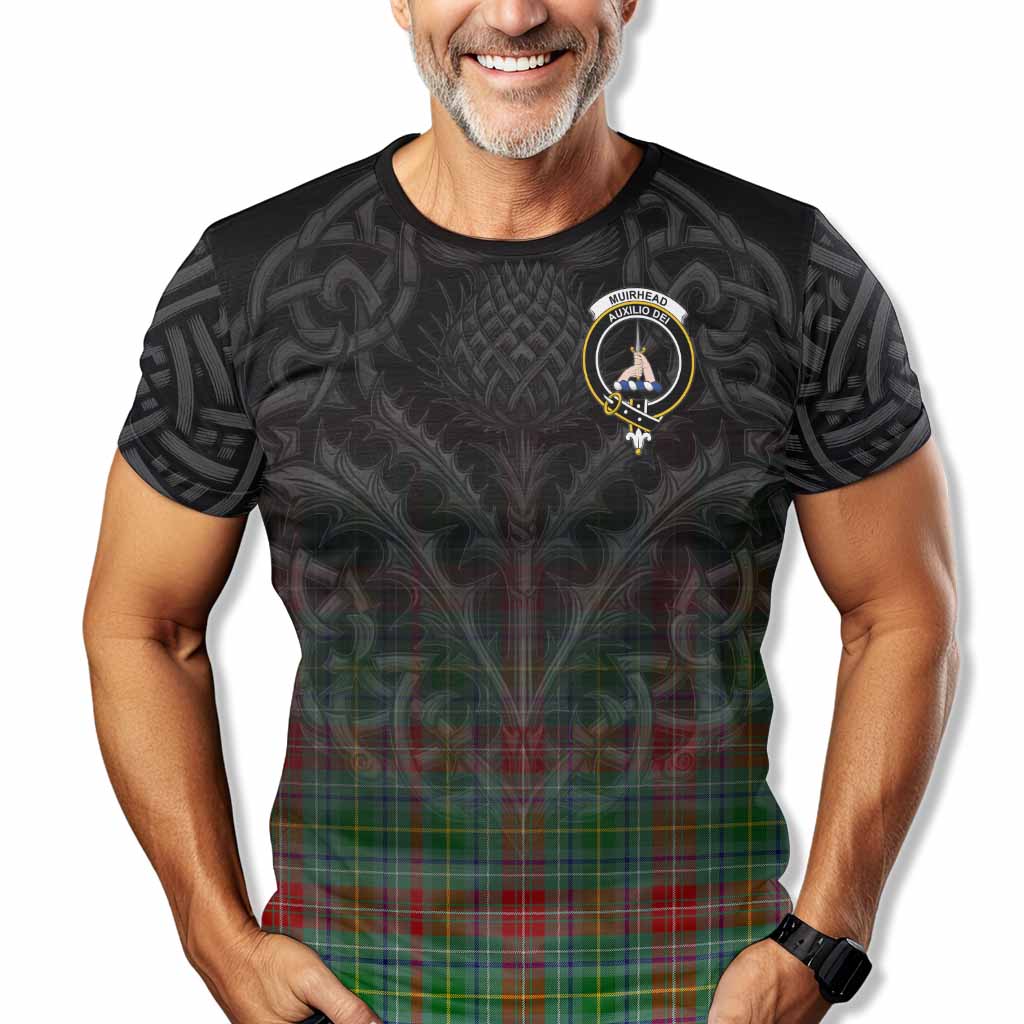 Muirhead Tartan T-Shirt with Family Crest Celtic Thistle Vibes Kid's Shirt - Tartan Vibes Clothing