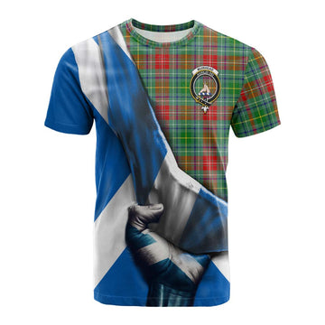 Muirhead Tartan Cotton T-shirt with Family Crest Scotland Patriotic Style Kid's Shirt - Tartan Vibes Clothing