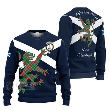Muirhead Tartan Lion Rampant Ugly Sweater Proudly Display Your Heritage with Alba Gu Brath and Clan Name Unisex - Tartan Vibes Clothing