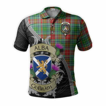 Muirhead Tartan Family Crest Polo Shirt Lion Rampant Royal Thistle Shield Celtic Inspired Kid - Tartan Vibes Clothing